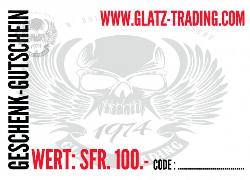 Geschenk-Gutschein Wert 100.-