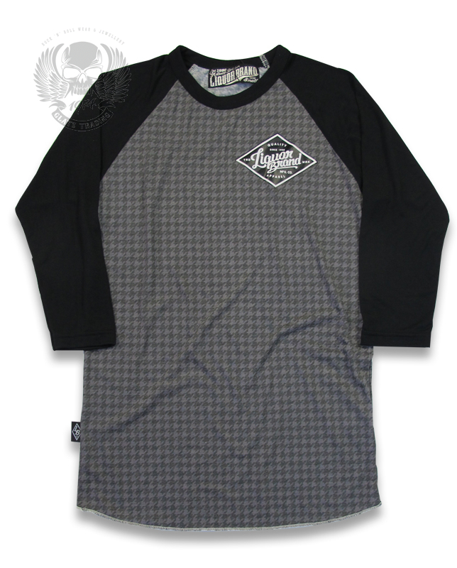 HOUNDSTOOTH RAGLAN